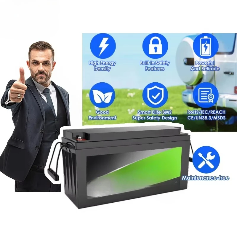 Battery Solar 12v 24v 48v 100ah 200ah 300ah 400ah 500ah lithium battery solar battery