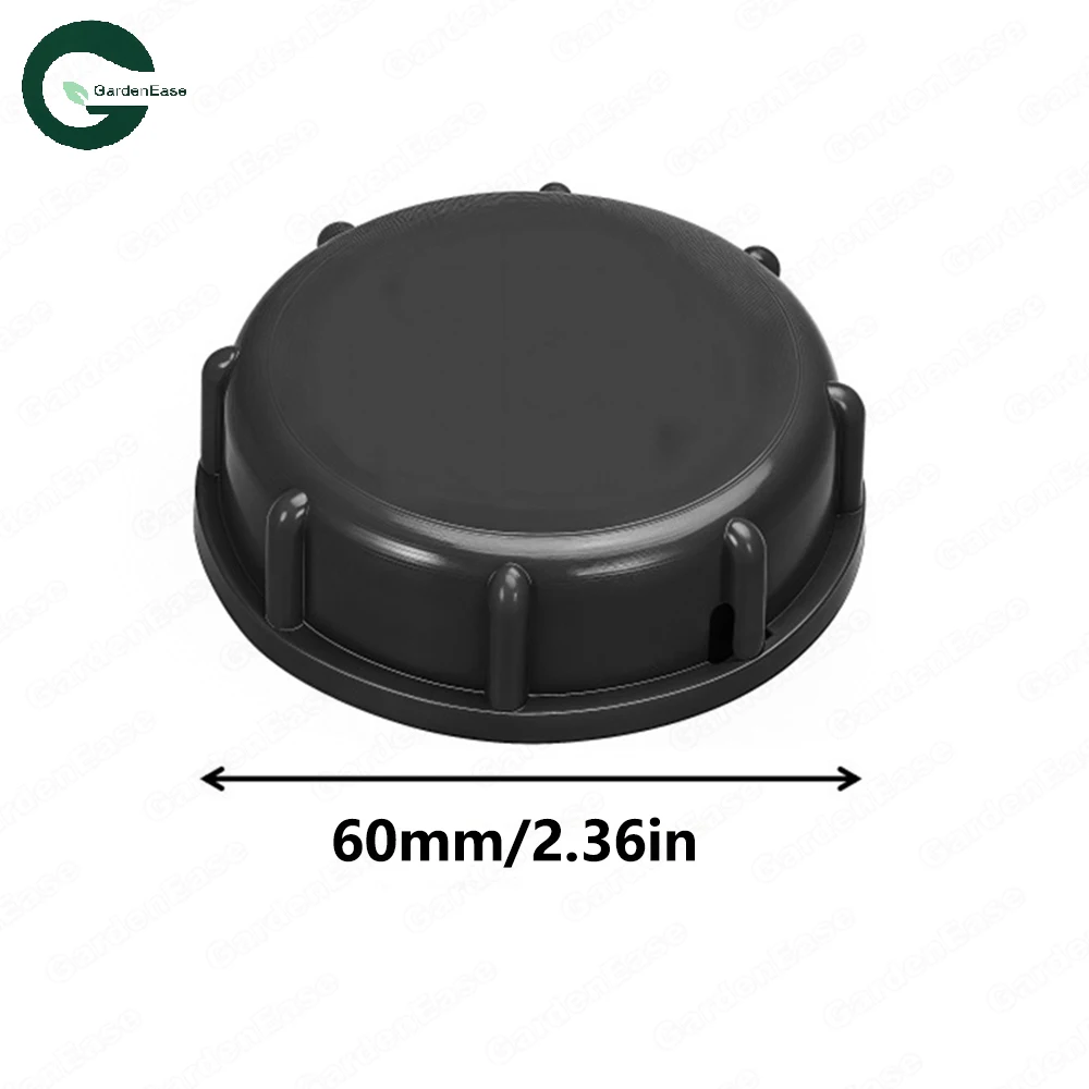 2Pcs IBC Water Tank Cover Lid Cap Valve Parts  S60X6 Coarse Threaded Cap Garden  Watering Irrigation Connector Universal Fitting