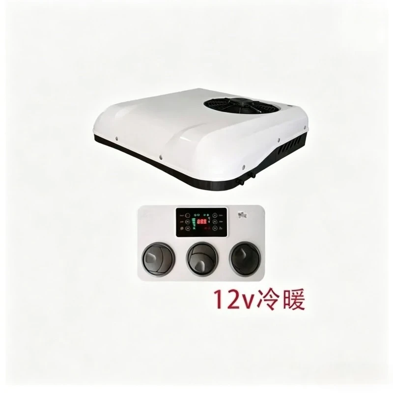 Hot Sale Rooftop12V 24V DC Electric Parking Air Conditioner Fast cooling Air Conditioning System For Truck Car Van