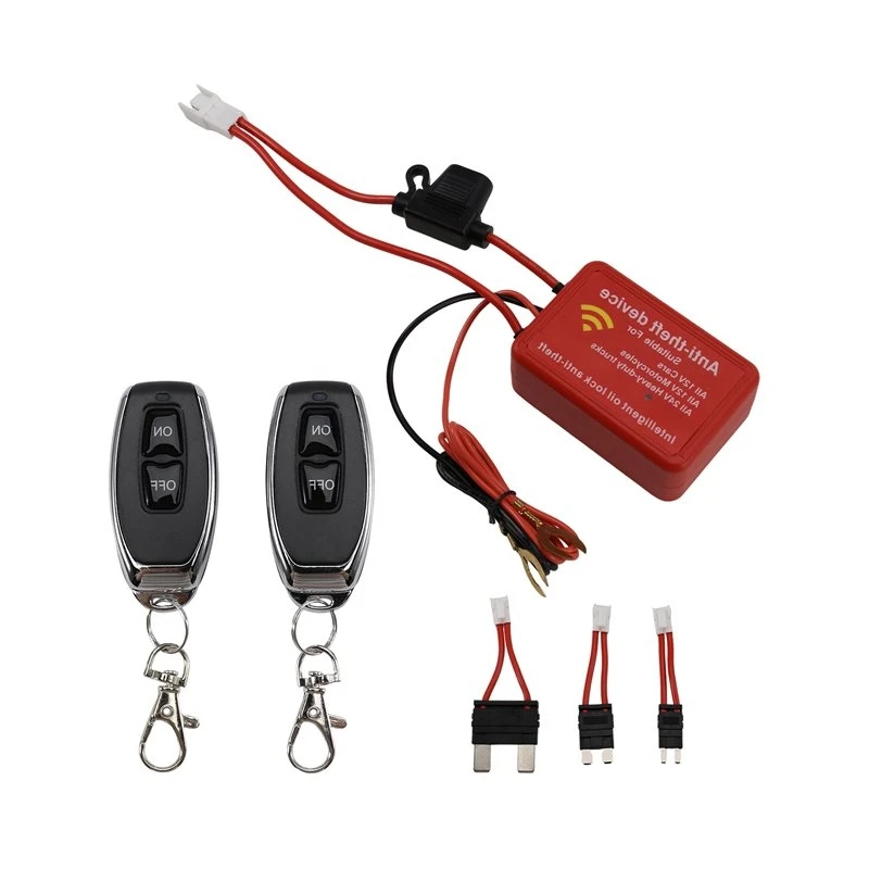 Reliable-Smart Wireless Remote Control Fuel Cut Off Immobilizer Anti-Theft Device 12V 24V For Car Yacht Motorcycle Scooter