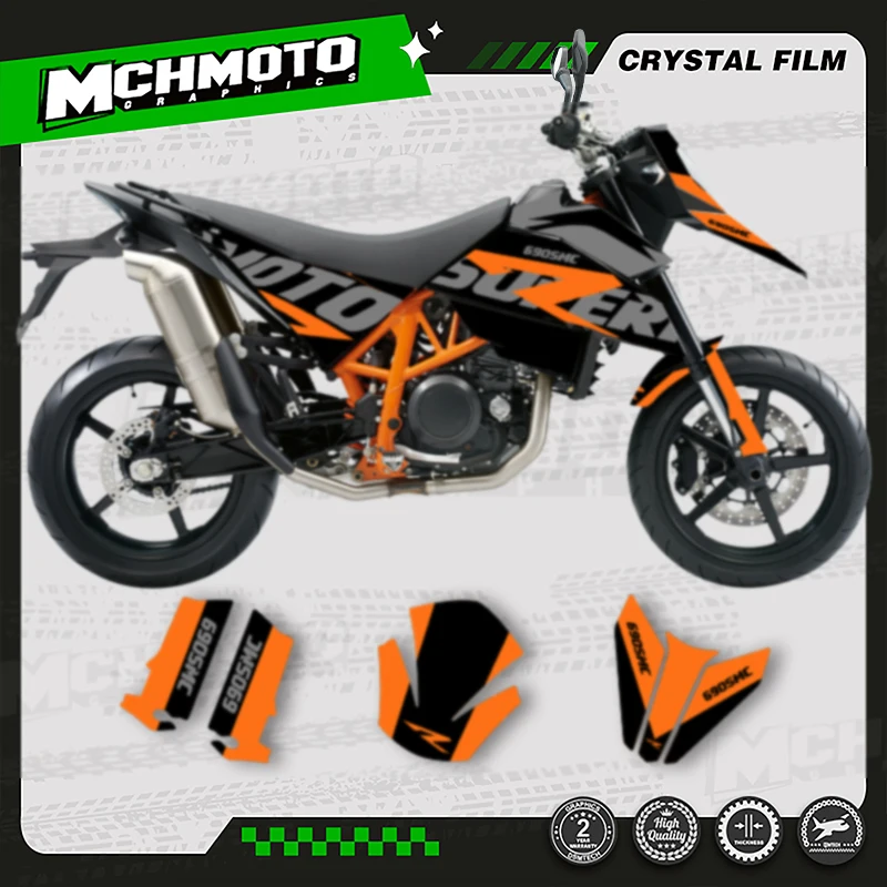 

MCHMFG For KTM SMR 690 2007 2008 2009 2010 2011 Full Set Motorcycle Graphics Decals Stickers Kits