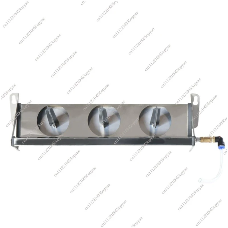 Stainless Steel Oil Recovery Rack with 3-Hole Collector, Auto Maintenance Waste Oil Return Stand for Repair Shop