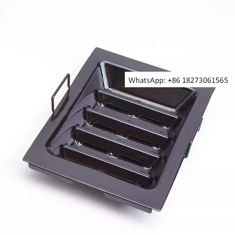 Barbecue stove special wooden carbon tray enamel barbecue grill charcoal basin gas charcoal dual-use barbecue tool 1 set