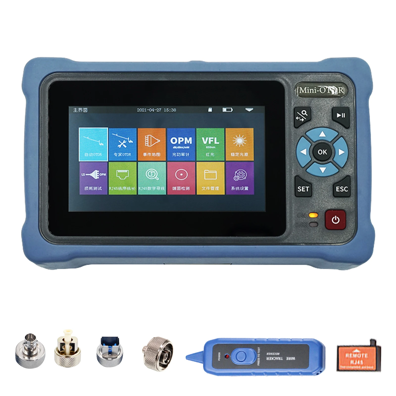 Optical Time Domain Reflectometer Otdr 1310 1550Nm - NOVKER NK4000D OTDR, เครื่องวัดการสะท้อนแสงในโดเมนเวลาแบบออปติคัล (OTDR) ที่มีความยาวคลื่นคู่