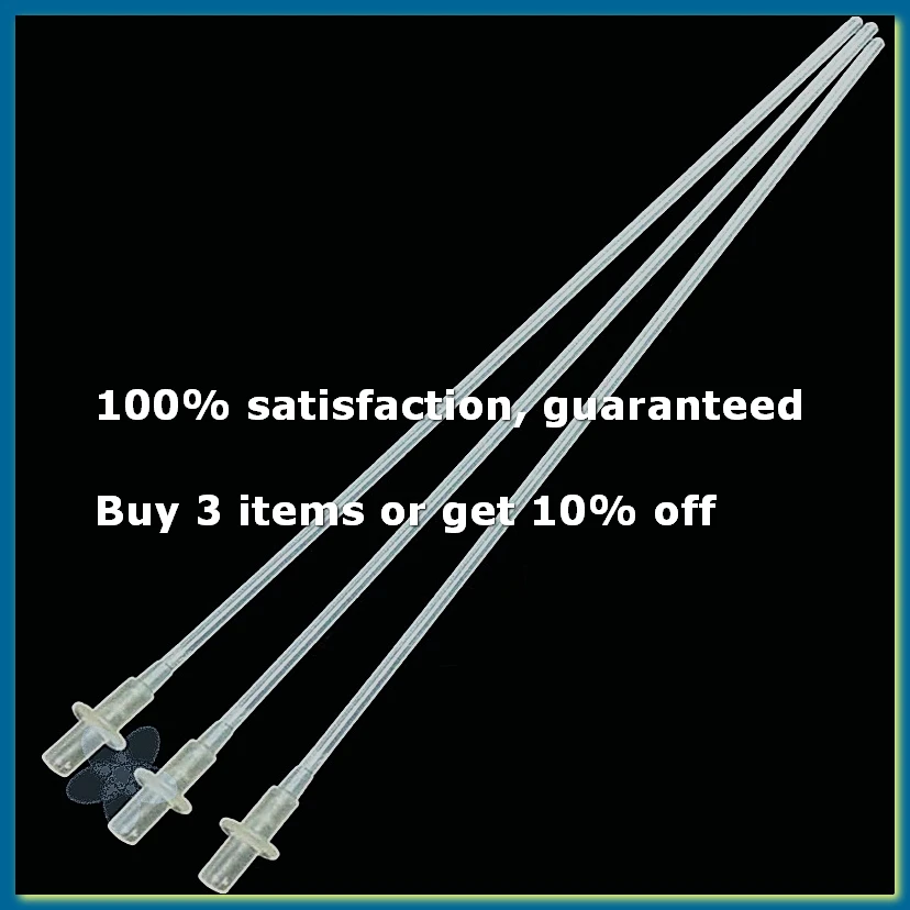 ●20 Sets of Artificial Insemination Rod Test Tube Disposable Pollination Pipette Breeding Catheter Dog Pet-ABFB