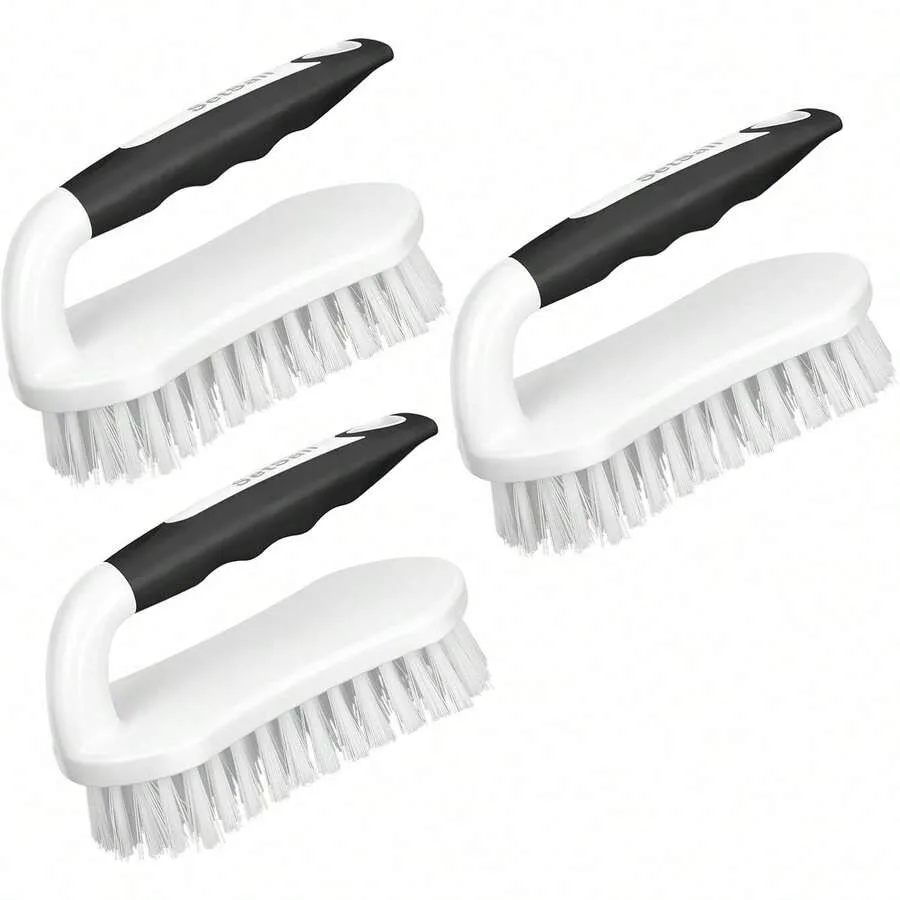 

【New style】Scrub Brush, Heavy-Duty Scrub Brushes For Cleaning With Stiff Bristles Cleaning Brush For Shower, Bathroom, Carpet,