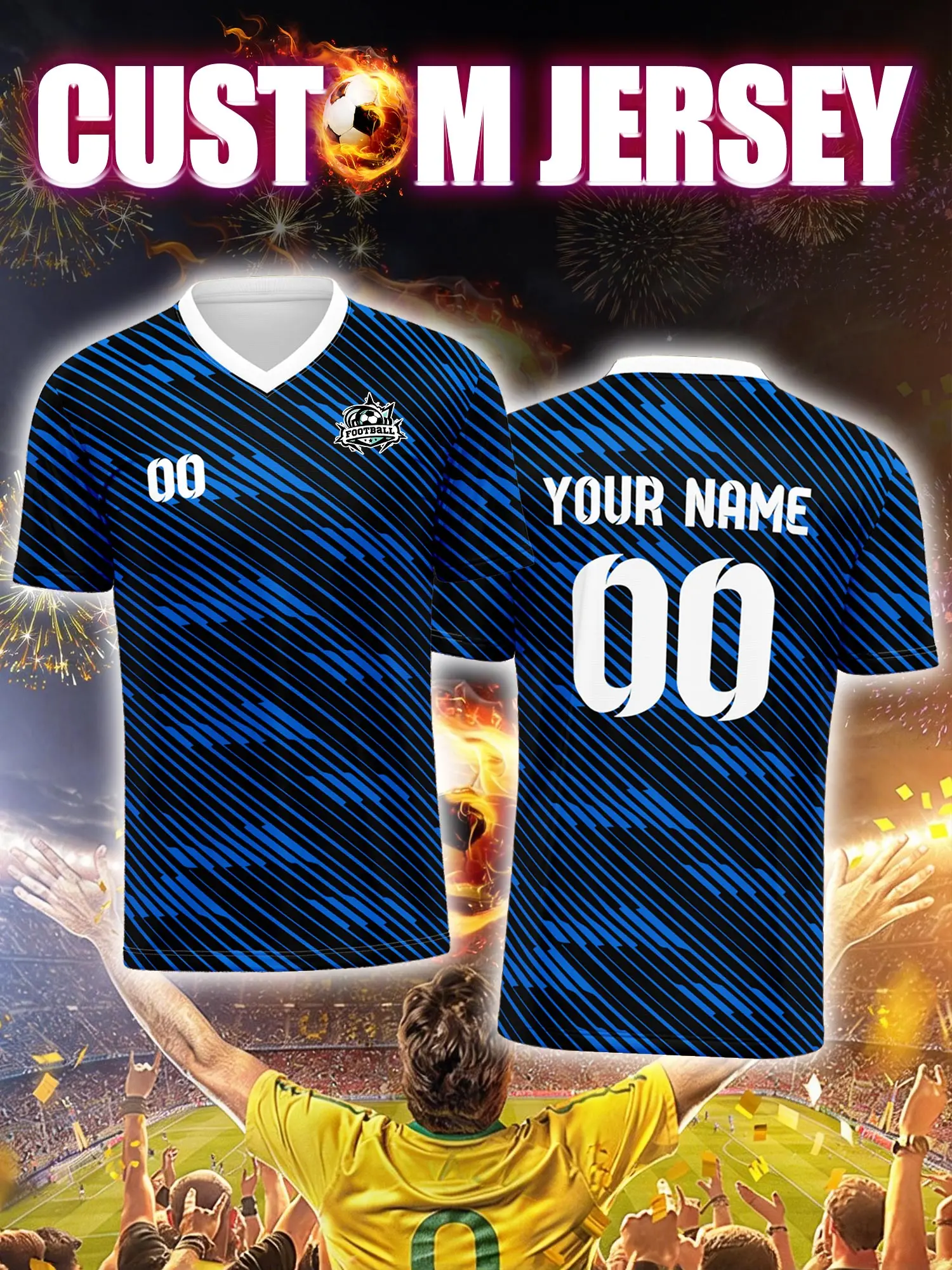 

Спортивные футболки с V-образным вырезом для мужчин и женщин 2026 года с индивидуальным именем и номером, быстросохнущие, модные, с технологией сублимации