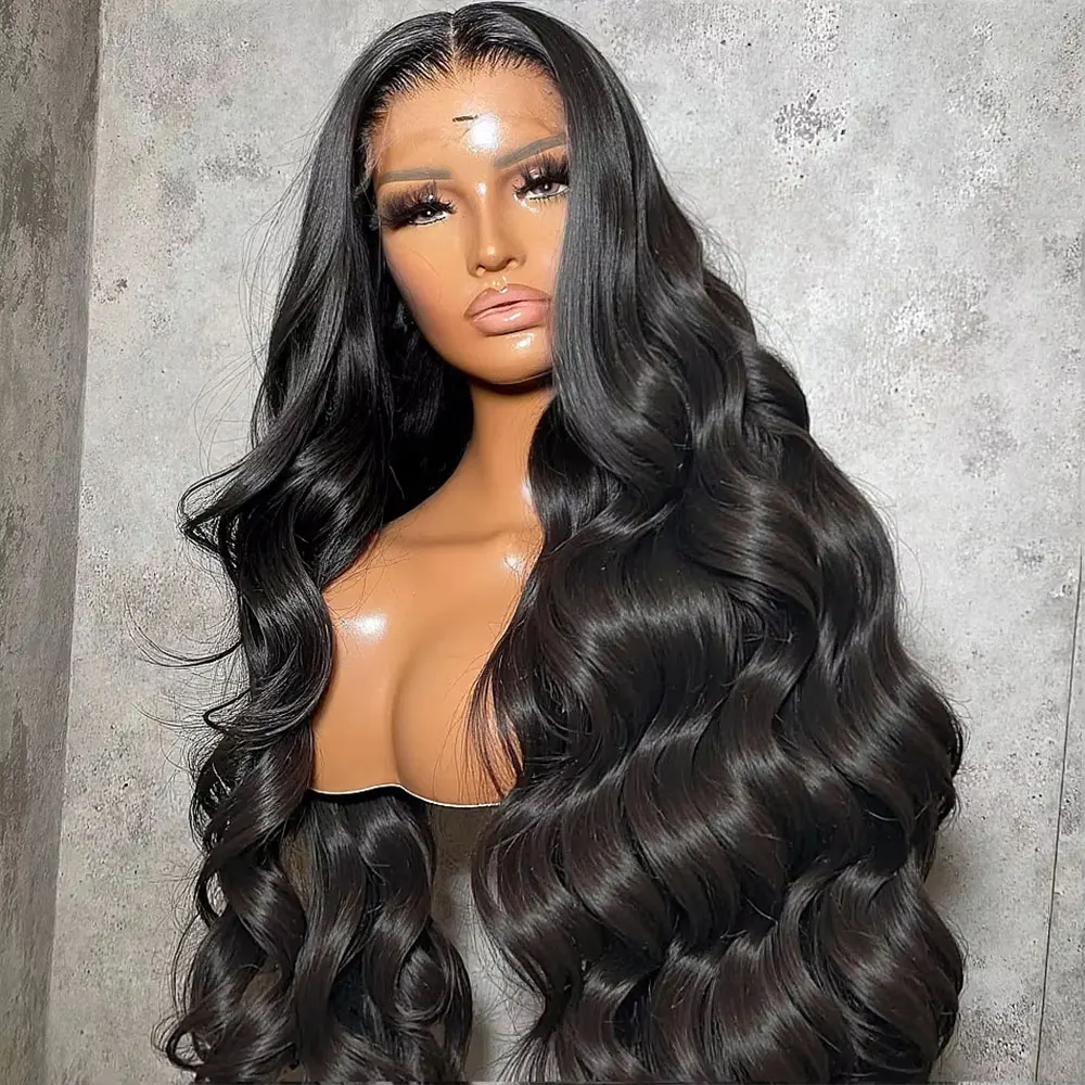 Parrucca frontale in pizzo trasparente 13x6 13x4 HD con densità del 250% Parrucca senza colla 5x5 Parrucca per capelli umani per le donne Parrucche brasiliane