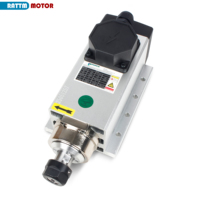 POWACE 2.2KW ER20 CNC Air Cooling Cooled Spindle Motor 110V 220V For Router Milling Wood working Machine