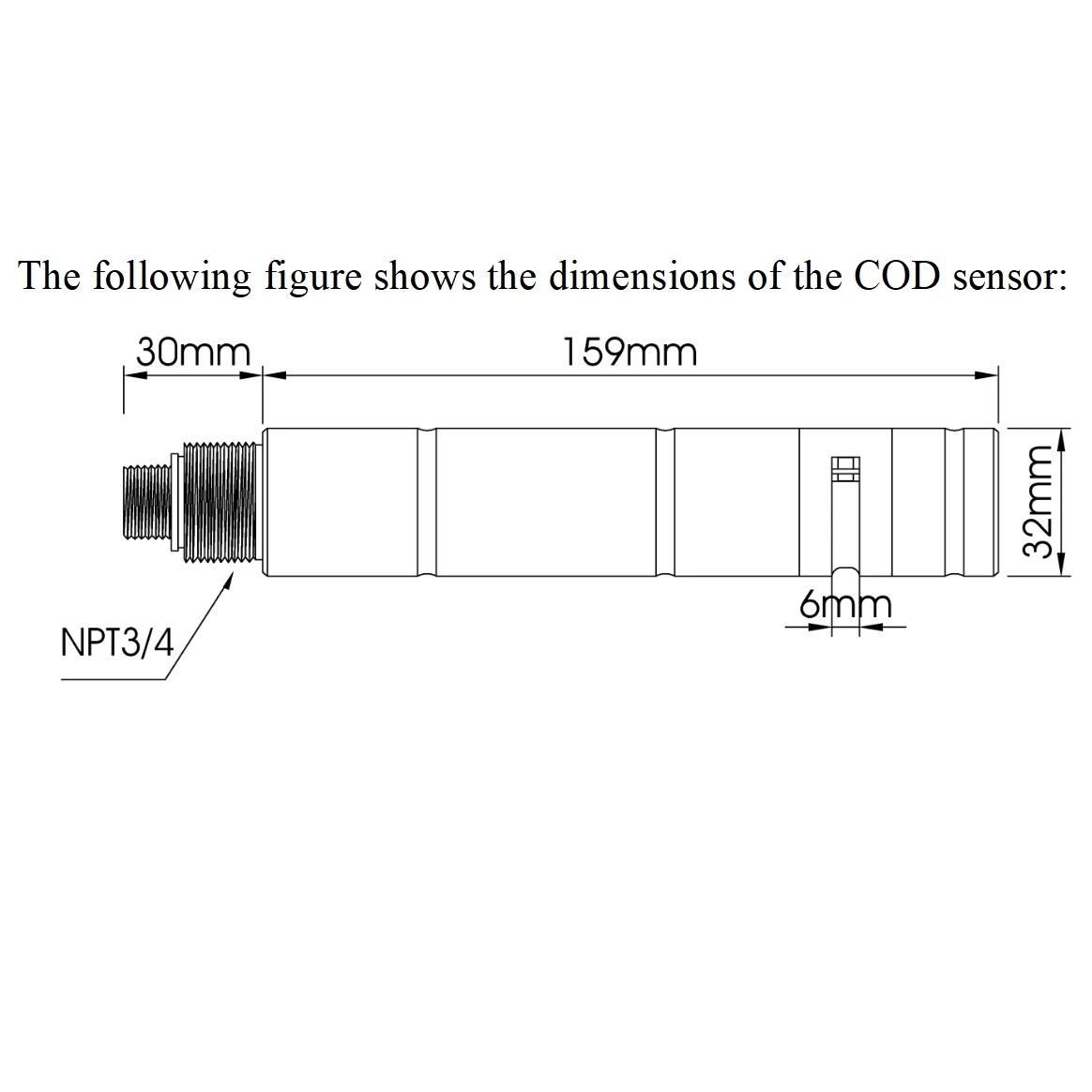 Hot Sale River Seawater Function Treatment Automatic Cleaning RS485 Online COD Sensor