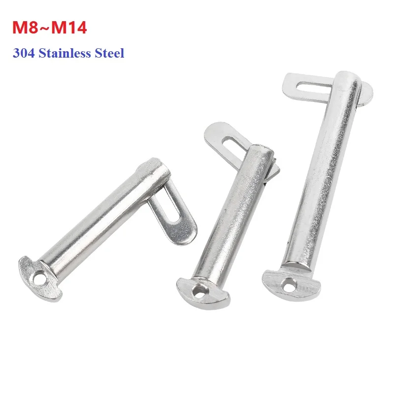 

M8 M10 M12 M14 304 Stainless Steel Elbow Bolt Tongue Pin Marine B-Type Elbow Bolt Tongue Pin GB3473-83