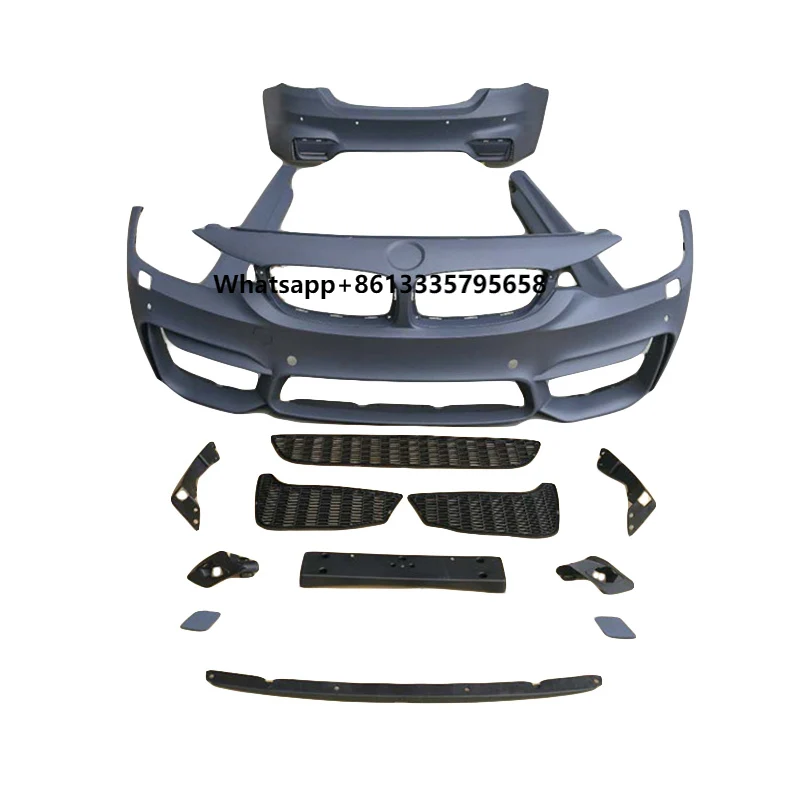 

PP Body Kits for B MW 4 Series F32 F33 F36 420i 428i 435 Upgrade M4 Sport Body Kits Front and Rear Lip