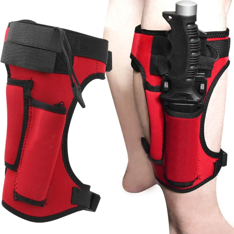 Adjustable Knife Sheath Neoprene Scuba Diving Knife Wrap Sheath Cover Strap Leg Holder Diver Safety Gear Holder Wholesale