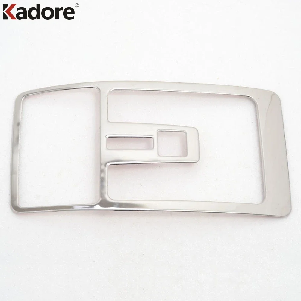 Car Front Roof Reading Light Lamp Panel Cover Trim For Cadillac SRX 2010-2012 2013 2014 2015 2016 Steel Interior Accessories