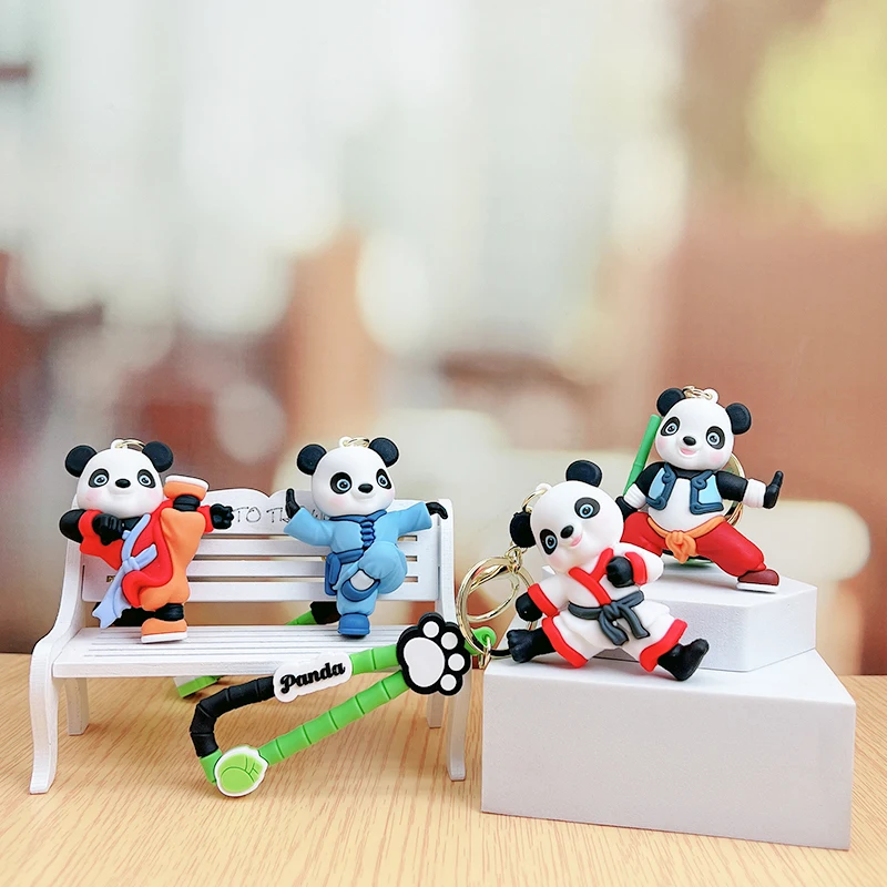 Resin Cute Panda Woven Love Rabbit Bear Keychain Wholesale Instagram Couple School Bag Car Keychain Pendant