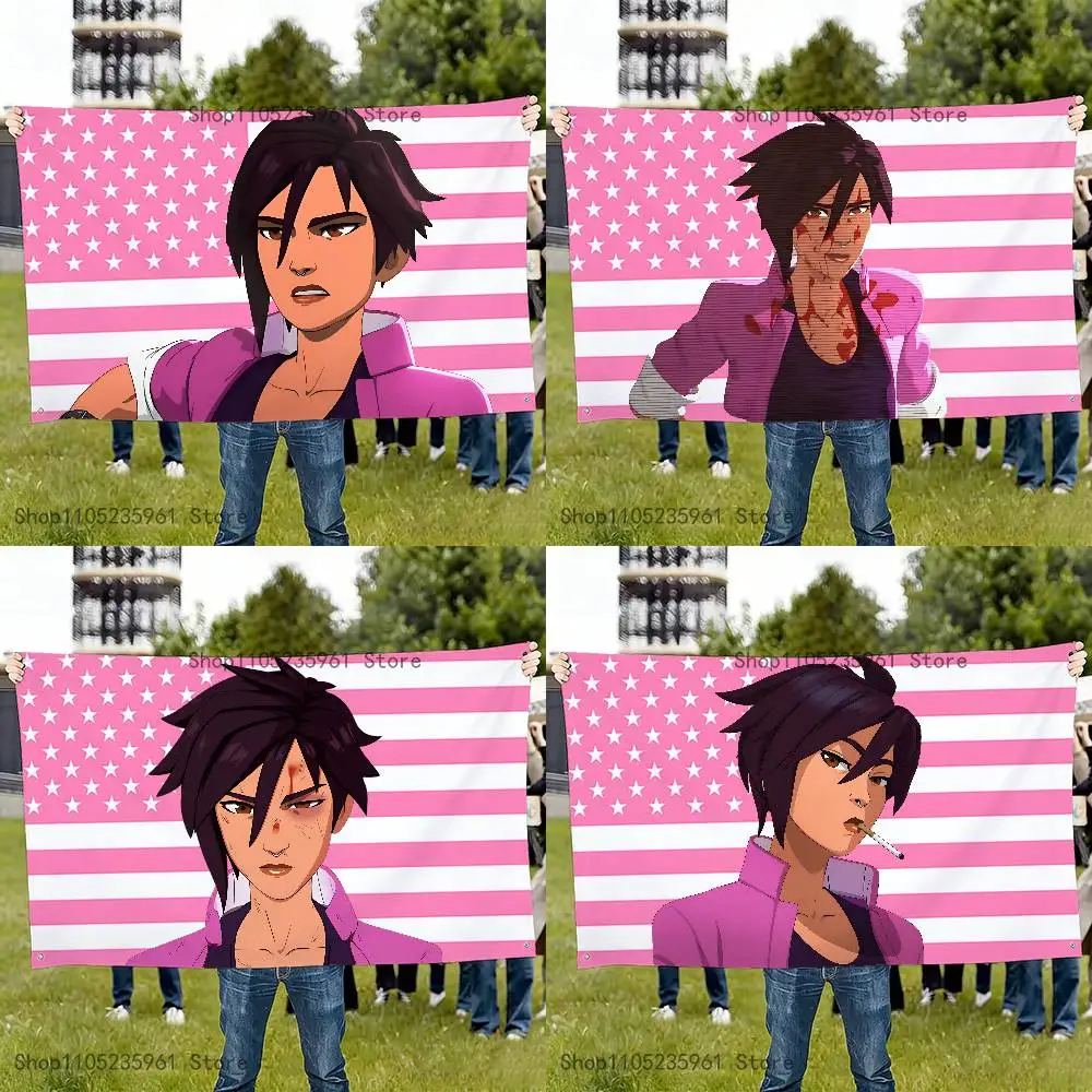 

I-Invisigal Flag Tapestry Banner For Bedroom Outdoor Living Room Restaurant Bar Wall Decor Party