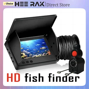 4.3インチ水中フィッシングカメラ,195 ° 広角赤外線暗視HD魚群