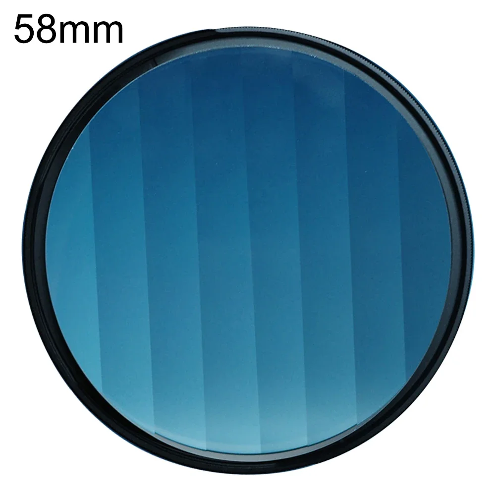 

Camera Linear Lens Filter with Glass for Creative Photography Effects Suitable for 58 67 72 77 82mm Lens Sizes
