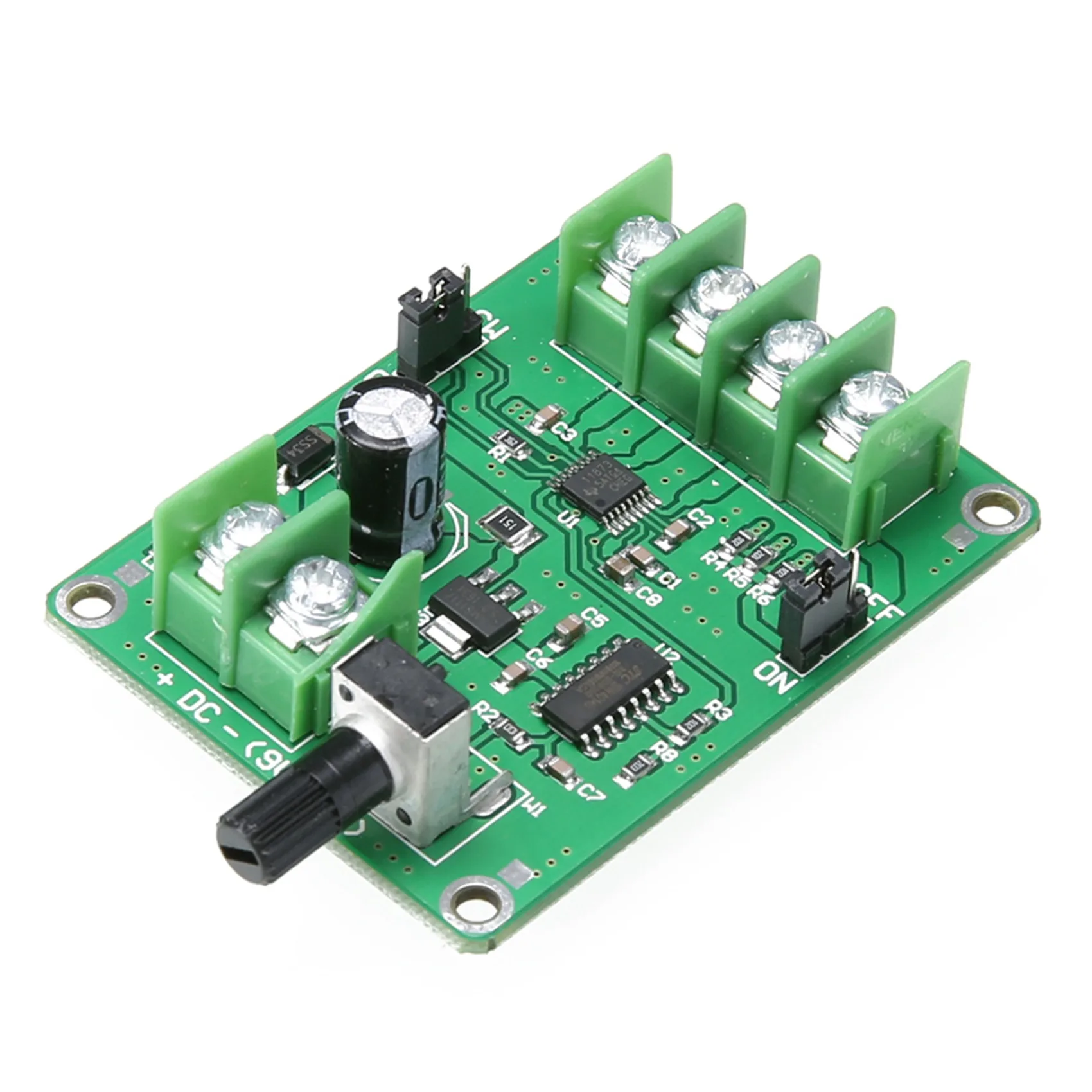 N75R-2X 5V-12V DC Brushless Motor Driver Board Controller For 3/4 Wires Hard Drive Motor