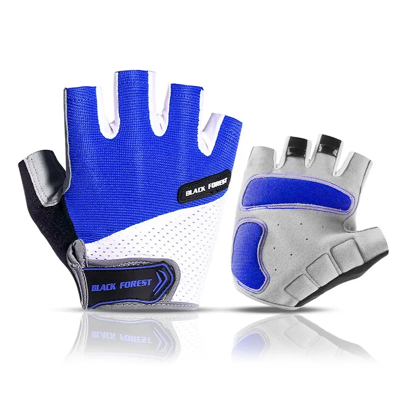 Summer Cycling Gloves Accessories Breathable Non-slip Sports Fitness Weightlifting Half Finger Gloves GLO02