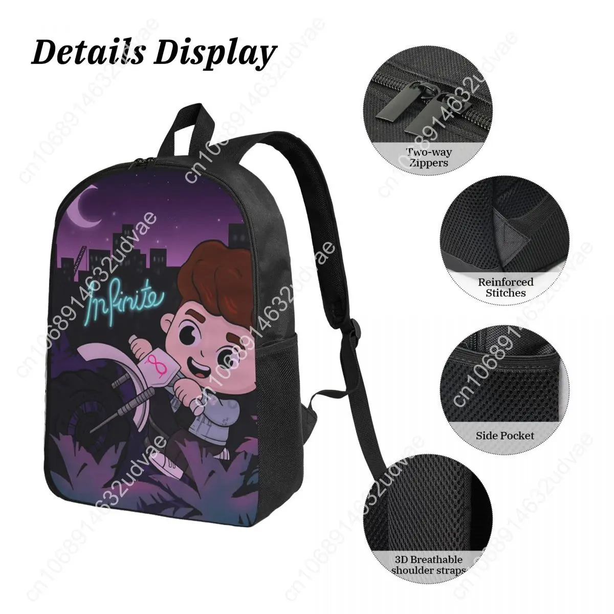Caylus Backpack Student Boys Girls BookBag School Bag Computer Shoulder Bags 3ps Insulated Lunch Bag Pencil Case
