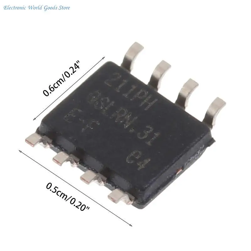A3PD 5er-Pack SOP8 serieller Flash-Speicherchip AT45DB081E-SSHN-T SOP8 für digitale Sprache für