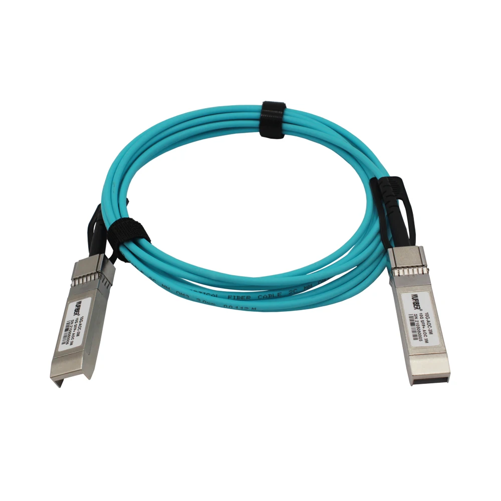 1 Meter Active Optic 10G SFP+ to SFP+ Cable OM3 10G SFP+ Communication Cable Compatible with ZTE