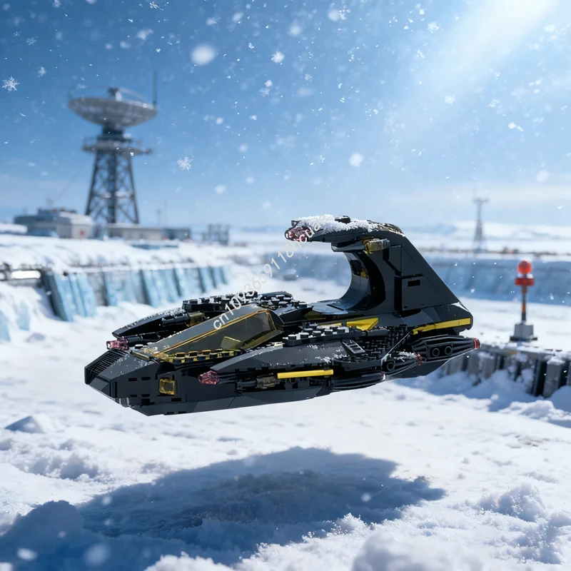 322pcs MOC Blacktron Stellar Scorpion Space Ied Model Building Christmas Gifts Blocks Toys Assemble DIY Idea Brick Birthday