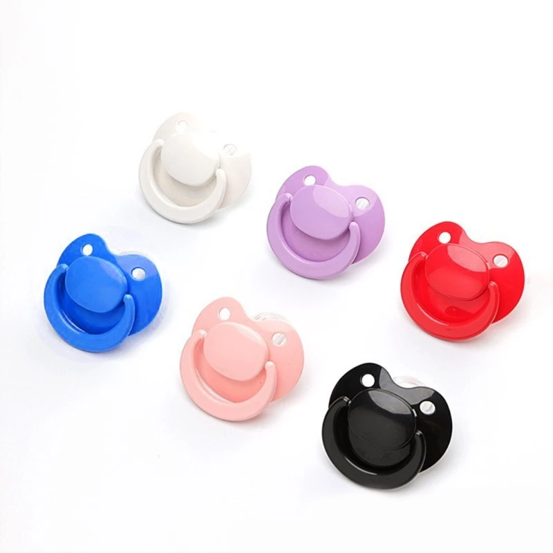 Adult Pacifier for Stress Relief Silicone Simulation Nipple Peace and Relaxation Realistic Soother Toy