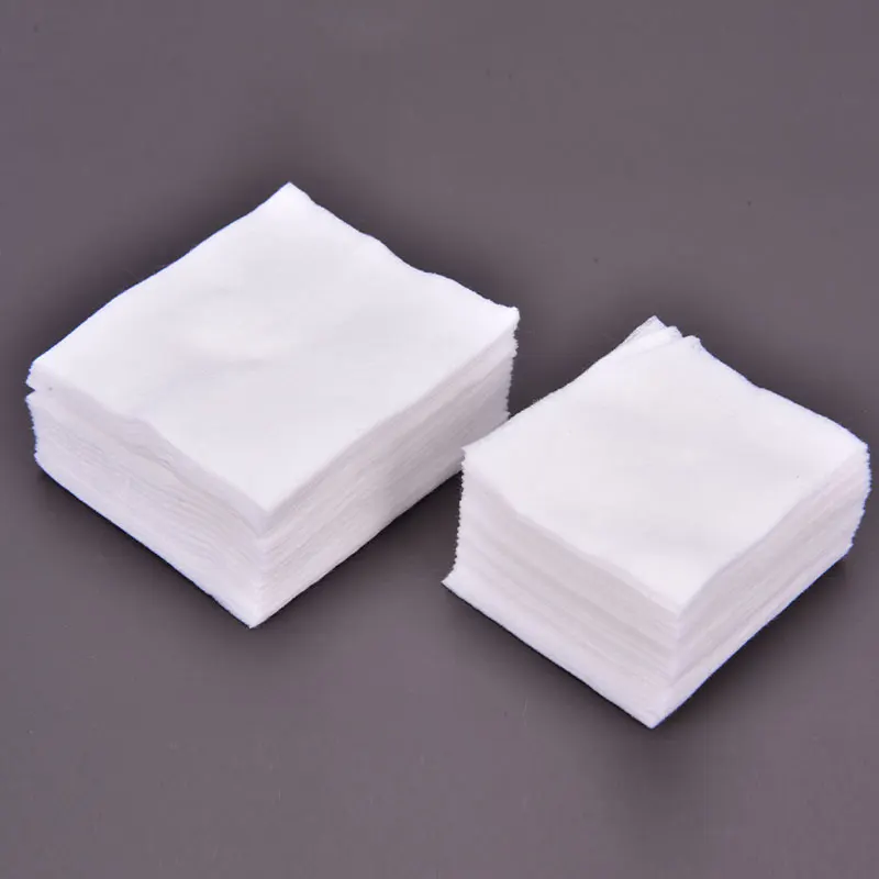 200Pcs White Cotton Shooting Tool Cleaning Patch Highly Water Absorption Cotton Hunting Accessories