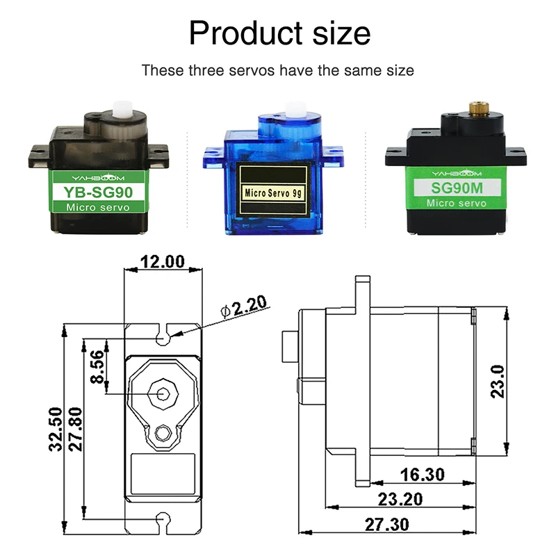 Arduino smart-マイクロデジタルサーボモーター,DIY電子キット,rcヘリコプター玩具,180度固定ウィング,sg90,9g