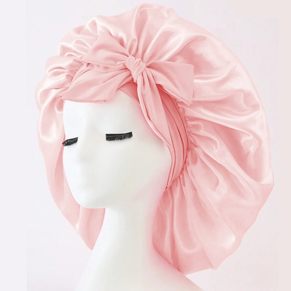 Универсальная регулируемая шел – обзор и цена Satin Hair Bonnet