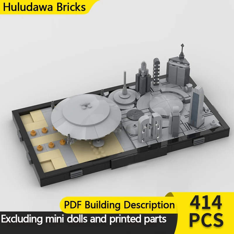 

Star Movies Model MOC Building Bricks Space Senate District Modular Technology Children Holiday Gifts Assemble Toys Suit