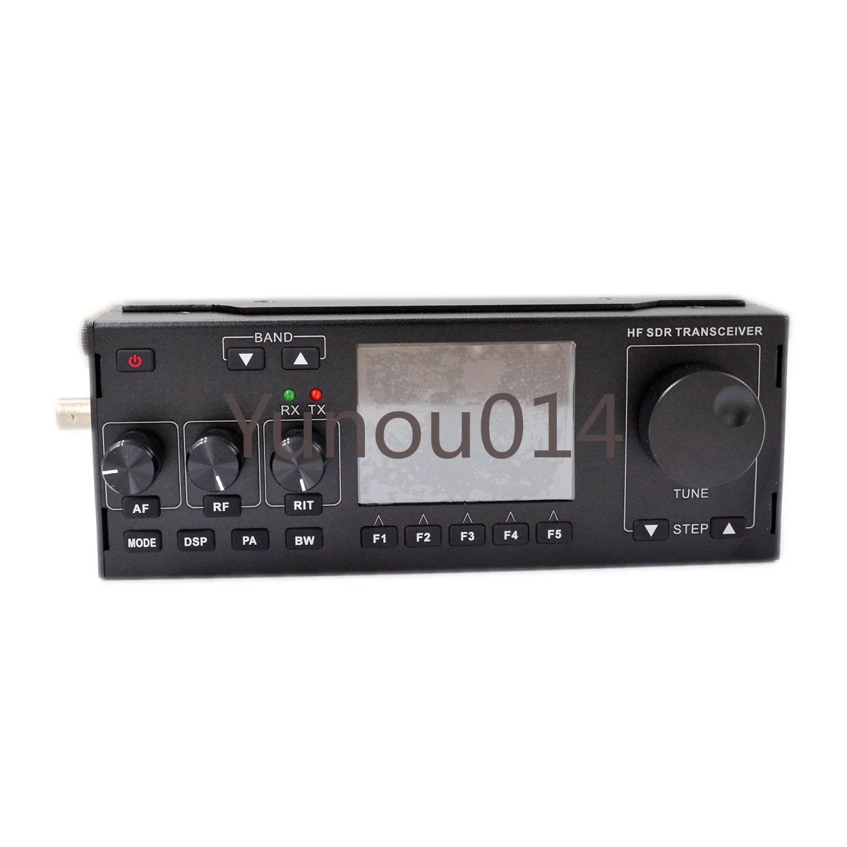 Ham QRP Wireless Communication, RS918, SSB, HF, SDR Transceiver, 15W, RX0.5-30MHz, TX All Bands, RX Color J3E CW, FM AM