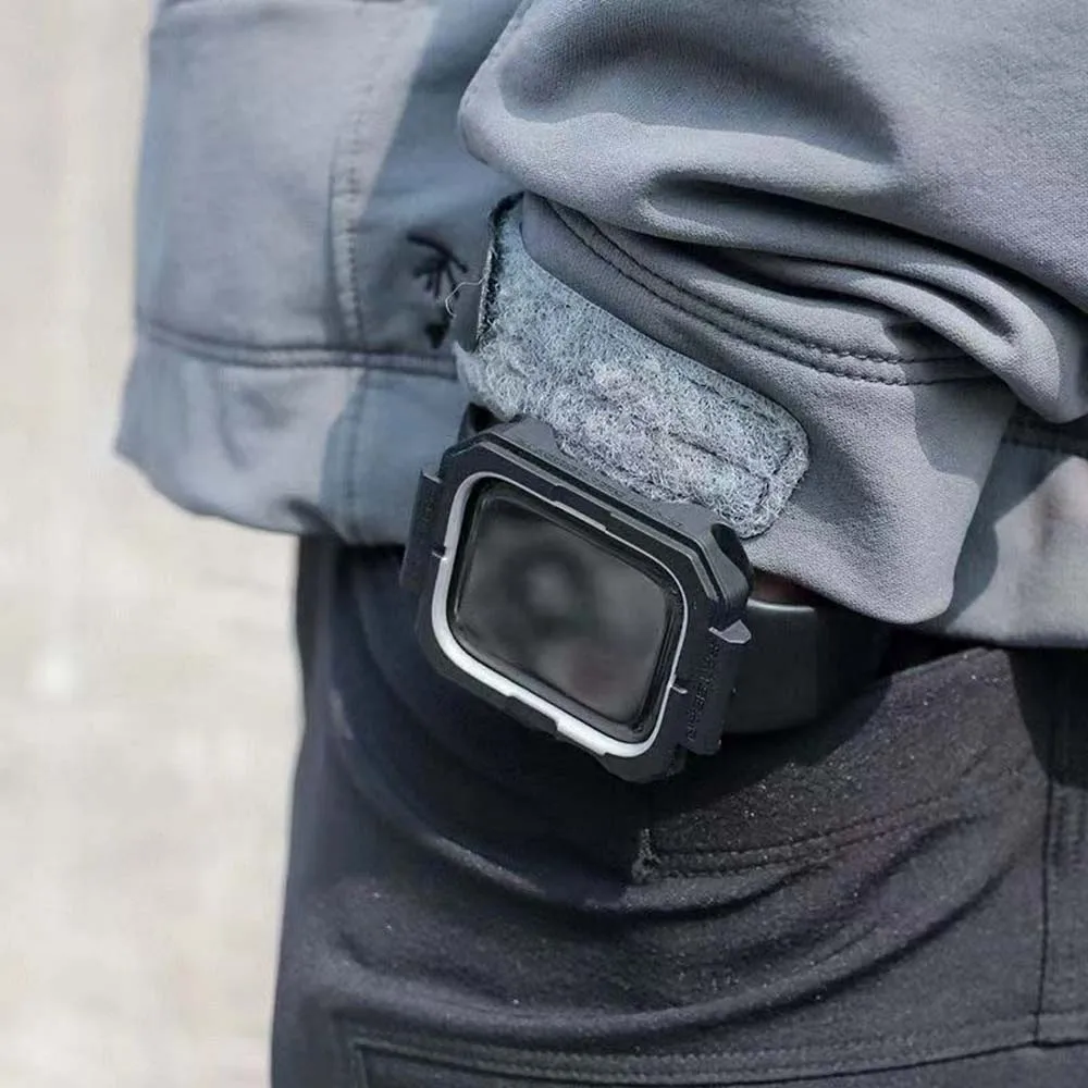 FatBear для Apple Watch 7 S7 iWatch 41 мм 45 мм тактический военный класс прочный ударопрочный армированный защитный корпус кожаный чехол