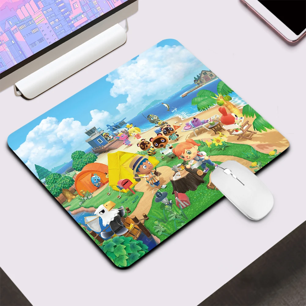 Animal Crossing New Horizons Small Gaming Mouse Pad Computer Mousepad Keyboard Pad Desk Mat PC Gamer Mouse Mat Laptop Mausepad