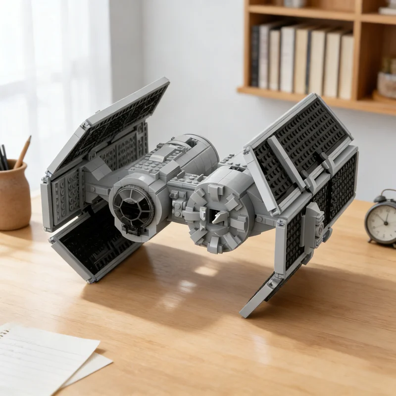 2420 Teile MOC TIE Bomber Sternen-Kampfmodell Bausteine Konstruktion DIY Kreative Weihnachtsgeschenke Spielzeug Bildungsidee Bausteine