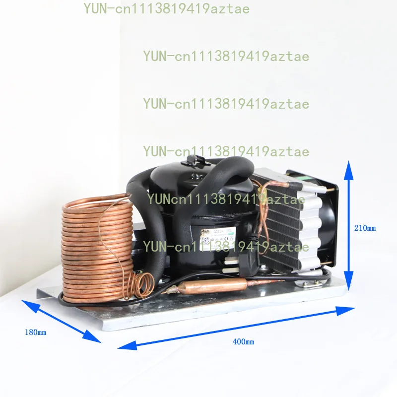 220V Small Water-Cooled Chiller, Micro Refrigeration Circulating Compressor Liquid Circulation Cooling Unit
