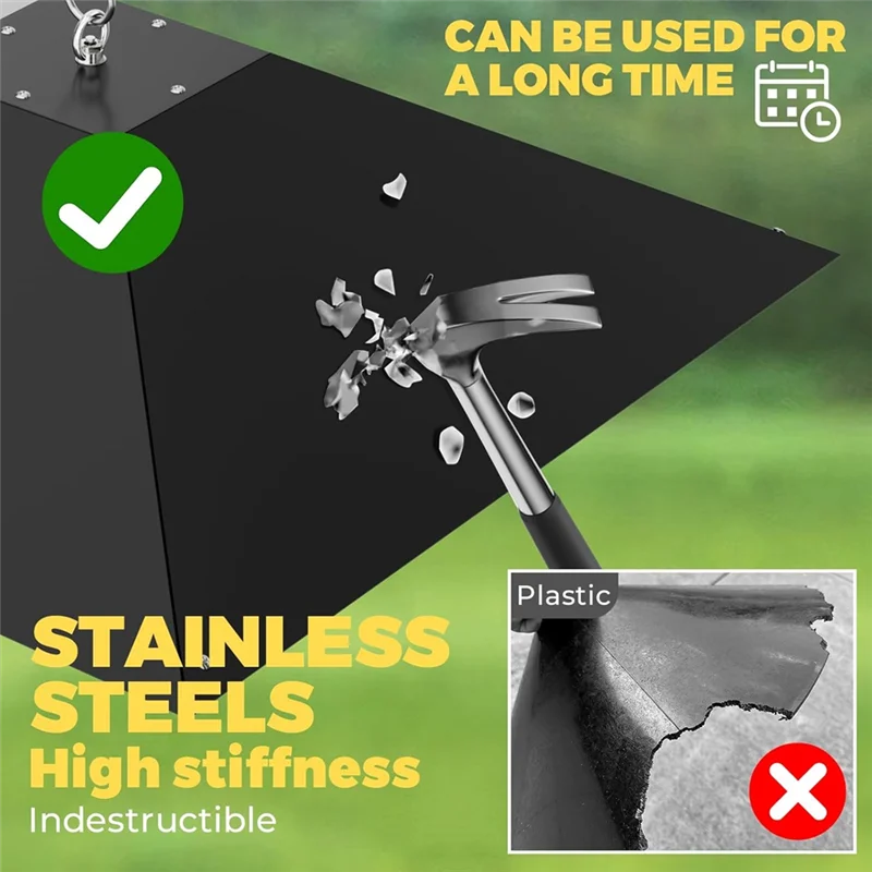 

TFORU-металлическая перегородка для белки, подвесная перегородка для защиты белки для кормушки для птиц, устойчивая к атмосферным воздействиям защита для белки для подвешивания на открытом воздухе