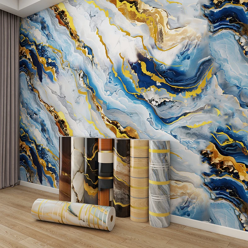 3D self-adhesive peel-off wallpaper, removable contact sticker, suitable for family living room