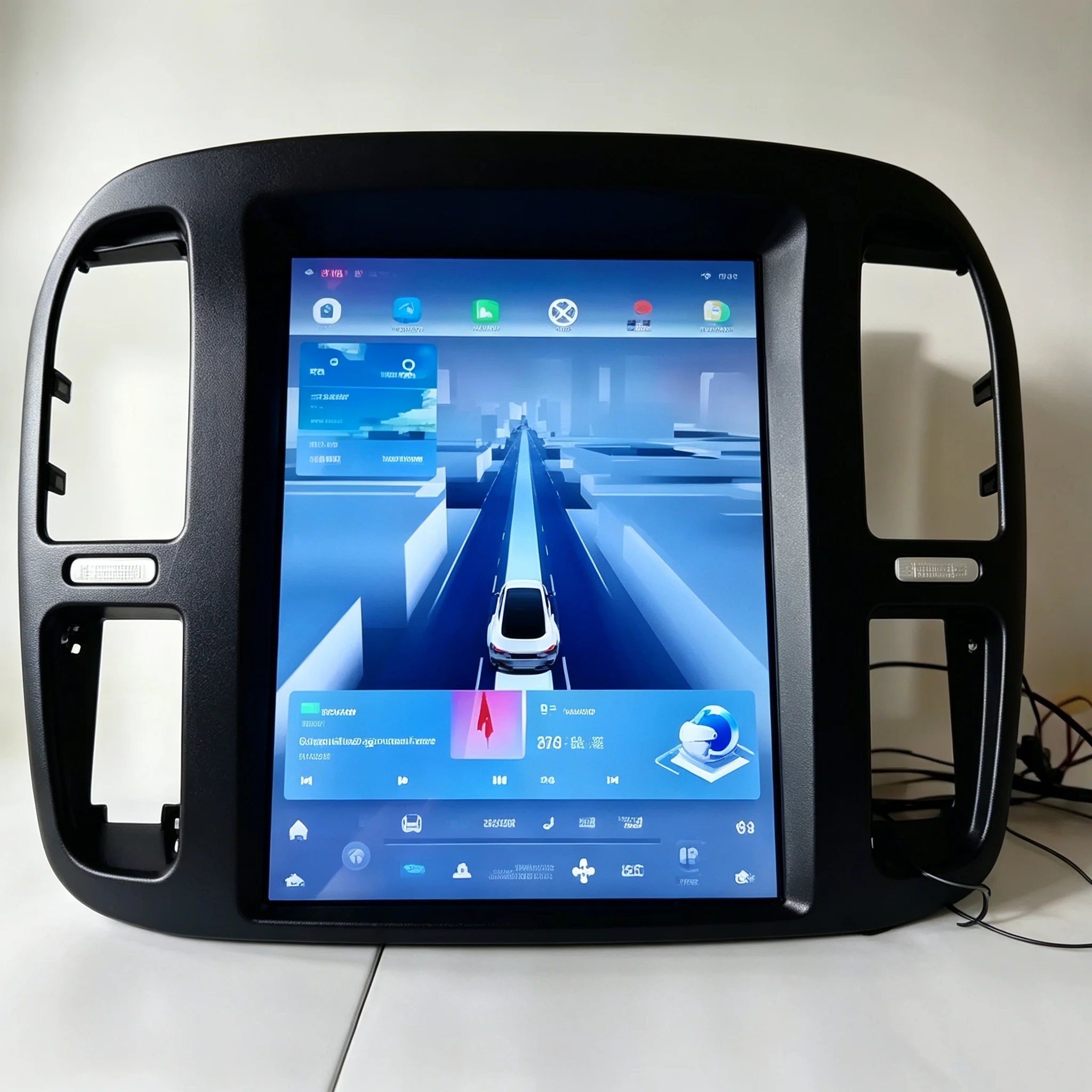 Radio Mobil FYKOI Untuk Toyota - Tesla Style Screen Car Radio ulasan dan harga