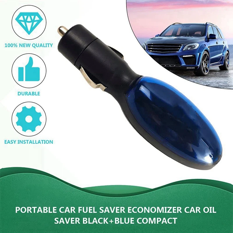 10X Car Fuel Saver Save On Gas Economizer Save Gas Features Fuel 12V Vehicle-Mounted Fuel-Saving Green Fuel Save