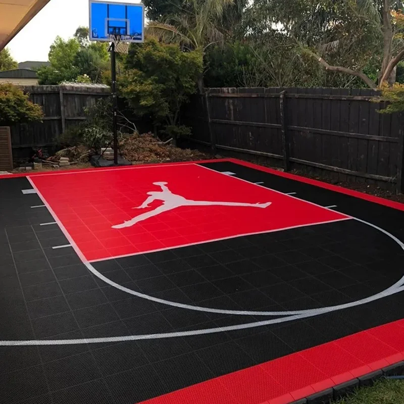 

Beable Easy To Install Outdoor Mini Half Backyard Basketball Court Flooring Sport Court Polypropylene Surface Source