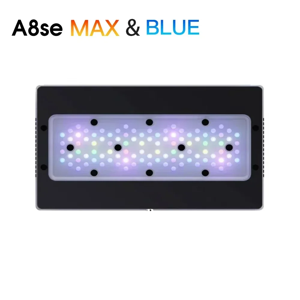 

A8SE New Max Blue A8PRO Max Blue 240W Full Spectrum WiFi APP Controlled Coral Reef Marine Aquarium Light with CREE LED Beads