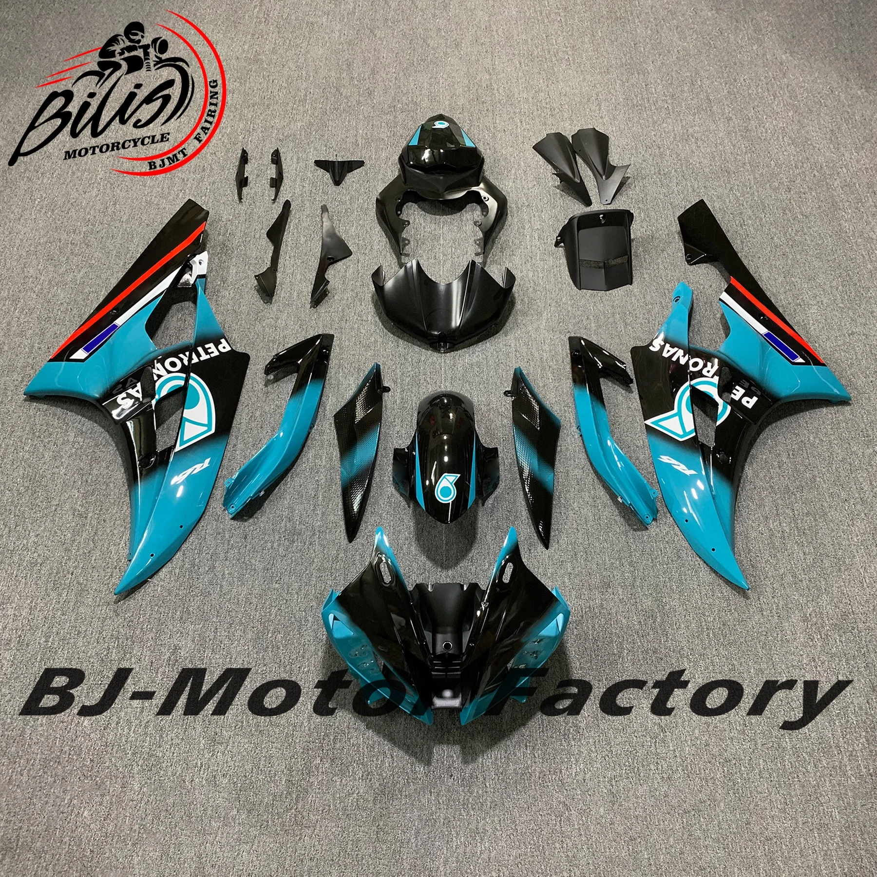 

Perfect Fitment Motorcycle Fairings Kit for YAMAHA YZF R6 2006 2007 YZFR6 YZF-R6 06 07 Injection Bodywork Set