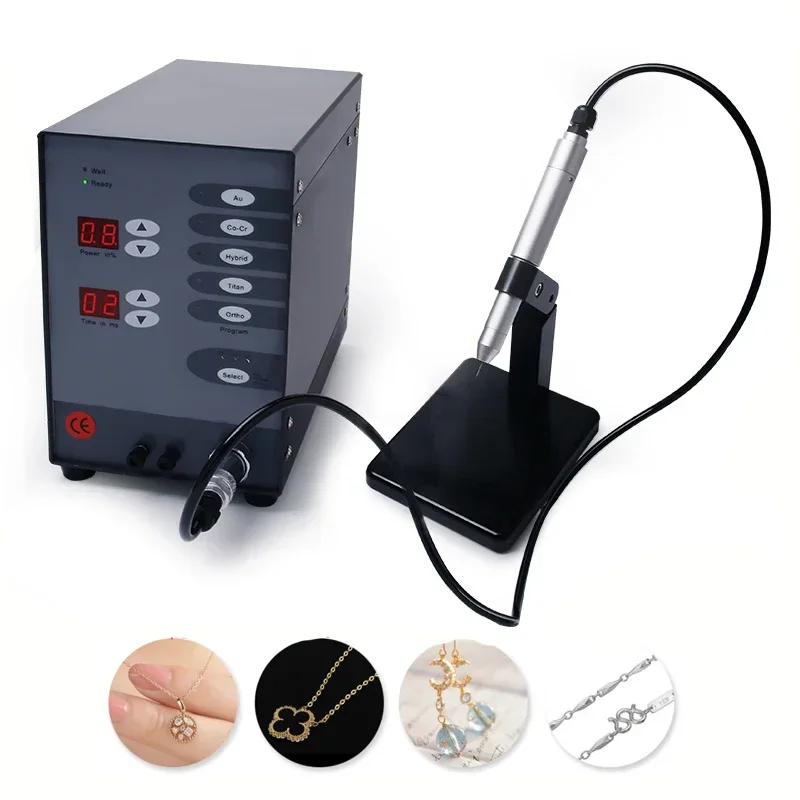 100A Handheld Puntlasser Automatische Numerieke Touch Pulse Argon Lasser Weld Sieraden Puntlassen Machine