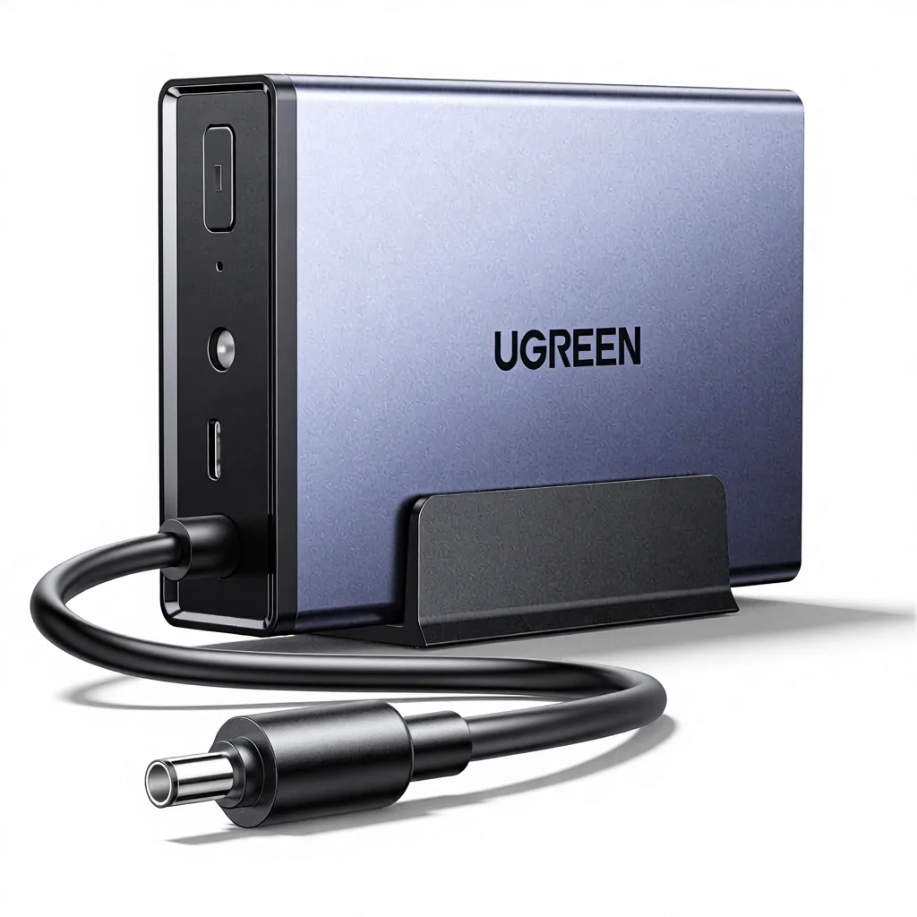 New UGREEN NASync DH4300 Plus 4-Bay NAS 120TB (Diskless) &120W DC Battery Surge 12000mAh Uninterruptible Battery Power Supply