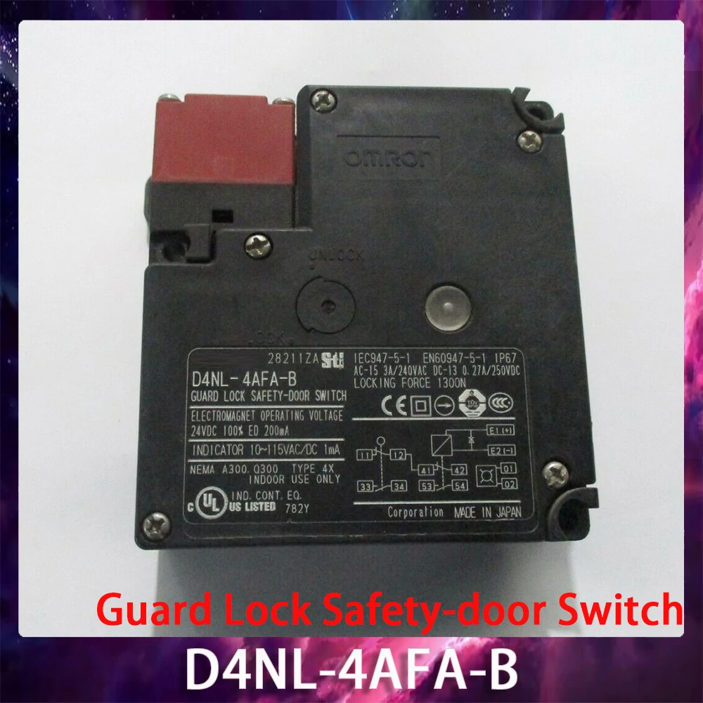 

New Guard Lock Safety-door Switch D4NL-4AFA-B Limit Switch Fast Ship Works Perfectly High Quality