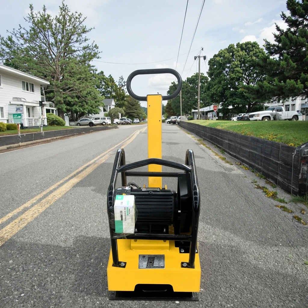 

110v/220v/380vElectric Heavy Duty Vibratory Compactor For Roadwork High Performance Plate Compactor Machine Easy To Operate