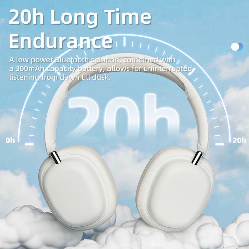 TWS Wireless Bluetooth 5.3 Headphones With Double Mic ENC Noise Reduction Headsets Stereo Sound Earphones Sports Gaming Earbuds